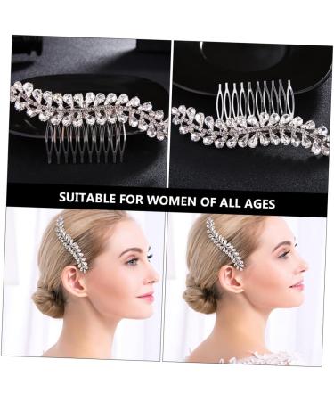 Ipetboom 1 Pc Comb Glammetic Glamzilla Beauty Wedding Ceremony Yinm The Prom Nupec Hair Prop Creative Headdress Wedding Dress Hair Accessories Hair up Hairpin Bride Headgear Alloy - Buy Online on GoSupps.com