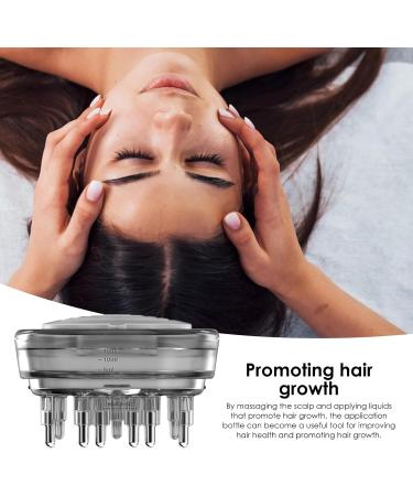 Oil Scalp Applicator | Hair Oil Applicator Brush Hair Liquid Applicator Scalp Oil Dispenser Oil Comb Applicator and Liquid Comb for Follicle Care Black - Buy Online on GoSupps.com