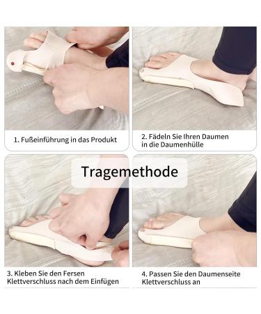 Hallux Valgus Corrector & Bandage - Pain Relief & Protection for Hammer Toe | Comfortable Socks & Sleeves for Everyday Wear - Buy Online on GoSupps.com