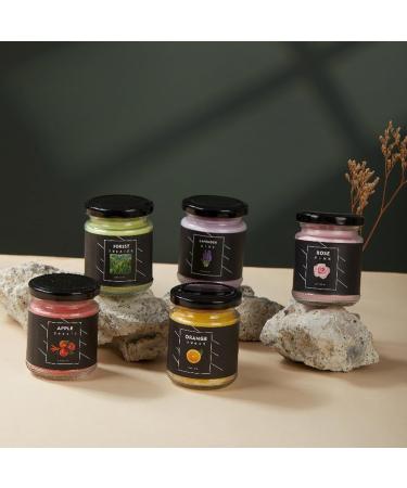 Healing Scented Candle - 230G Floral Soy Wax Aroma for Home Decor Weddings & Meditation - Perfect Gift (Green - Buy Online on GoSupps.com