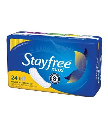 Stayfree Super Maxi Pads - Heavy Protection - 24 ct - Buy Online on GoSupps.com