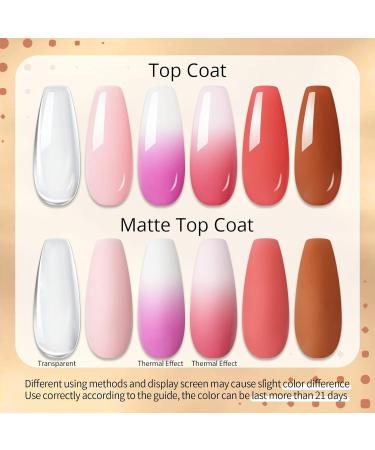 UR SUGAR Pink Brown Poly Extension Gel Nail Set - 6 Color Thermal Poly Nail Gel Kit for Women | Builder Gel in Pink, White, Brown - Soak Off Gel Polish Gift Box - Buy Online on GoSupps.com