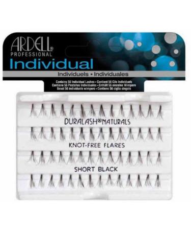 Ardell Duralash Individual Naturals Flare Short Lashes Black 56 ea (Pack of 7)