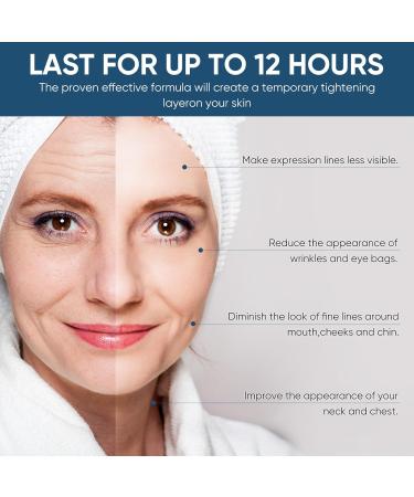 Instant Face Lift Serum | Tightening & Smoothing Solution for Fine Lines Wrinkles & Sagging Skin | Fast-Acting Beauty Solution - Buy Online on GoSupps.com