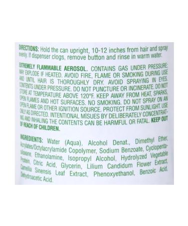 White Rain Aerosol Hairspray Unscented Extra Hold 7 Oz - Buy Online on GoSupps.com