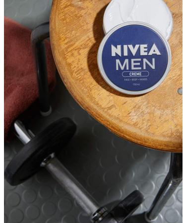 Nivea Men Creme 75ml (Pack of 2) - Intensive Moisture Skin Care for Face Body & Hands with Vitamin E - Buy Online on GoSupps.com
