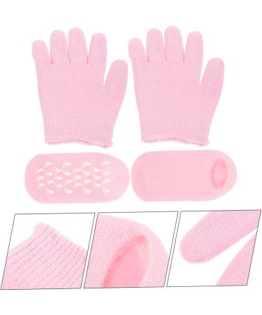 ULTECHNOVO 2 Sets Moisturizing Gloves & Socks Moisturizing Foot Socks Grooming Gloves Household Gloves Hand Cream Men Essential Oil Hand Cares Gloves Foot Cream Polyester and Gel at - Buy Online on GoSupps.com