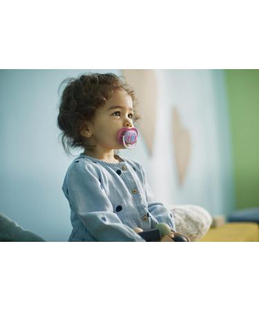 Philips Avent Ultra Air Pacifier 2-Pack | BPA-Free for Babies 6-18 Months | SCF080/04 Balloon/Dad Design - Buy Online on GoSupps.com