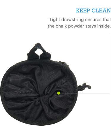 Outdoor Species Chalk Bag for Rock Climbing & Bouldering - Adjustable Belt, Zippered Pocket, Drawstring - Climbing Gear & Gift - Buy Online on GoSupps.com