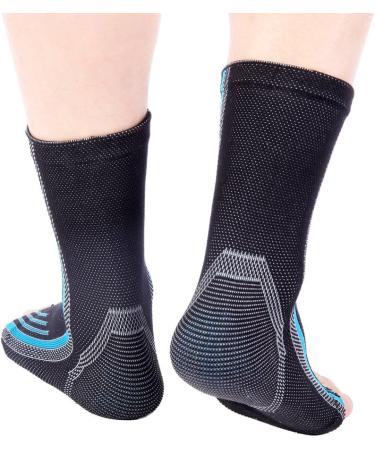 Doc Miller Ankle Brace for Women & Men - Sprained Ankle Support, Best Braces for Sprain Recovery and Foot Pain Relief - Blue, X-Large - Buy Online on GoSupps.com