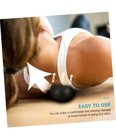 BUIFULSIC Massage Roll - Deep Tissue Acupuncture Yoga Ball & Back Roller - Portable Foot & Neck Massager for Ultimate Relaxation | TPE Fitness Tool - Buy Online on GoSupps.com