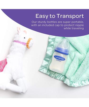 Lansinoh mOmma Breastmilk Feeding Bottle 8oz with NaturalWave Nipple - BPA Free - Buy Online on GoSupps.com