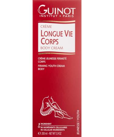 Guinot Longue Vie Corps - Luxurious Body Firming Cream (200 ml) - Anti-Aging Youth Care International Shipping - Buy Online on GoSupps.com