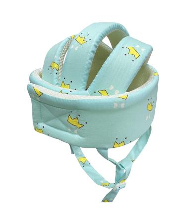 Ocanoiy Baby Safety Helmet - Crown Blue | Toddler Headguard for Infant & Children | Adjustable Head Protector Cap for Ultimate Safety - Buy Online on GoSupps.com