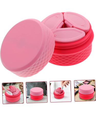 FOMIYES 3 Sets Cream Box Lotion Cream Jar Empty Lotion Container Silicone Cream Jar Airless Pump Jar Cream Holder for Women Salve Jar Empty Container Body Vacation Storage Box Silica Gel - Buy Online on GoSupps.com