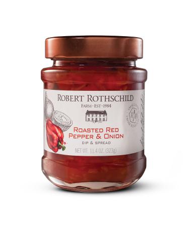 Robert Rothschild Farm Roasted Red Pepper and Onion Gourmet Dip and Spread  11.4 Oz