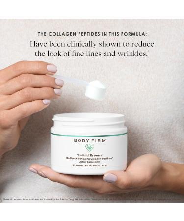 Body Firm Youthful Essence Radiance Renewing Collagen Peptides | 30 Servings - Buy Online on GoSupps.com