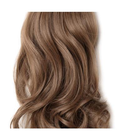 Clip-In Braid Hair Extension - Realistic Wavy Ponytail with Butterfly Clip - 18 Light Brown (45cm) - Affordable Hair Extensions - Buy Online on GoSupps.com