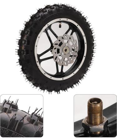 Front Wheel Tyre Durable Wear Resistant Front Wheel Assembly High Friction Rubber Metal for Off Road Vehicle - Buy Online on GoSupps.com