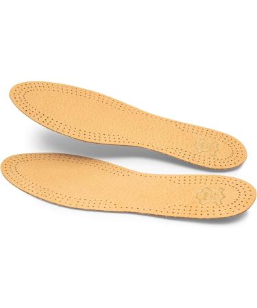 3 Pair Pack Vegetable Tanned Sheepskin Leather & Natural Cork Insoles | Kaps Pecari Cork Set (38 EUR / 7 US Women) - Buy Online on GoSupps.com