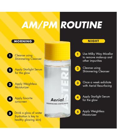 Alumni Skincare Aerial Resurfacing Exfoliator & Hydrating Facial Toner - Vegan Superfruit Blend Brightening Toner for All Skin Types | 2 oz - Buy Online on GoSupps.com