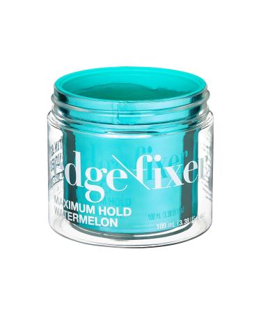 KISS Colors & Care Maximum Hold Edge Fixer Gel | Non-Greasy Biotin B7 Formula | 24 Hour Hold | Watermelon Scent | 3.38 Fl. Oz (100 ml) - International Shipping Available - Buy Online on GoSupps.com