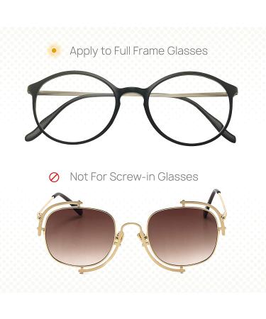 Adhesive Anti-Slip Eyeglasses Nose Grips - 10 Pairs (Black) | Comfortable Nose Support Pads - Buy Online on GoSupps.com