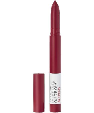Maybelline Superstay Matte Ink Crayon Dark Red Lipstick 2g - Own Your Empire - Buy Online on GoSupps.com