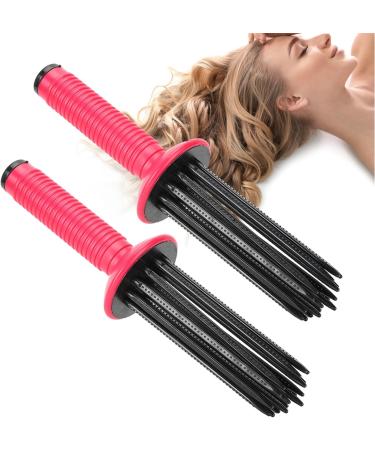 Hair Fluffy Curling Roll Comb Anti Slip Curling Wand Hairstyling Tools Circular Shape with 17 Comb Teeth Environmentally Friendly Resin Small and Portable Use for Easy Hair - Buy Online on GoSupps.com