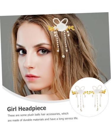 Angoily 1 Pair Antique Hair Accessories Hair Accessory for Girls Wedding Decoration Toddler Girl Hair Accessories Wedding Headpiece for Bride Hair Clips Alloy Winter Girl Child Hairpin - Buy Online on GoSupps.com