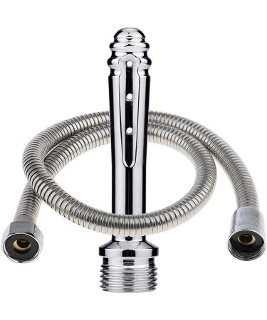 Shower Enema & Vaginal Flushing - Enemator Anal Cleaning Shower for Men & Women 150 cm Hand Shower Hose Ideal for Pregnancy - Buy Online on GoSupps.com