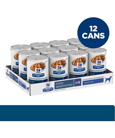 Hill's Prescription Diet z/d Skin/Food Sensitivities Wet Dog Food 13oz (12 Pack) - Buy Online on GoSupps.com