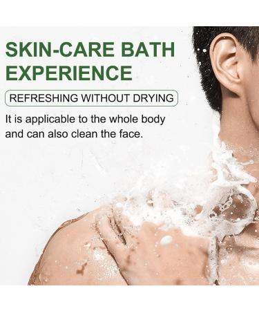 KOAHDE Oil Control Soap for Men Body Soap Bar for Men Men's Body Soap Natural Soap for Men Deep Cleanse Bar Soap Moisturizing Soap for Men Men's Pine Tar Soap Handmade Brightening Pine Tar Soap 1PC - Buy Online on GoSupps.com