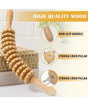 Premium Anti-Cellulite Massage Roller | Body Roller with Handle & Scooter for Legs | International Shipping Available - Buy Online on GoSupps.com
