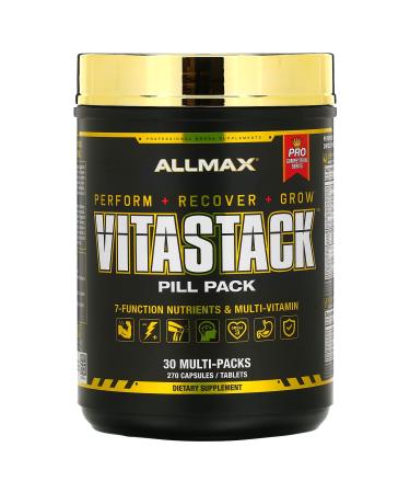 ALLMAX VITASTACK Pill Pack 30 Multi-Packs
