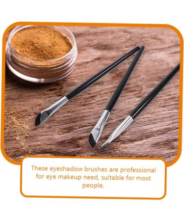 Beatifufu 1 Set Eyebrows Brush Eyebrow Brush Eye Liner Brush Concealer Brush under Eye Makeup Brush Black Wood - Buy Online on GoSupps.com