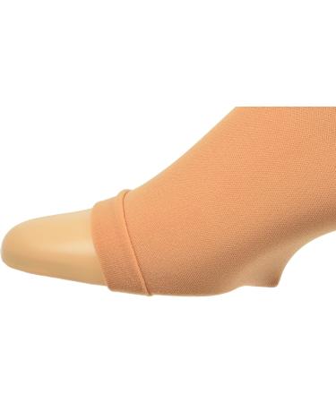 Compression Ankle Sleeve Brace Support for Plantar Fasciitis - Size 4 (8-9 inches) Beige - 1 Pair - Buy Online on GoSupps.com