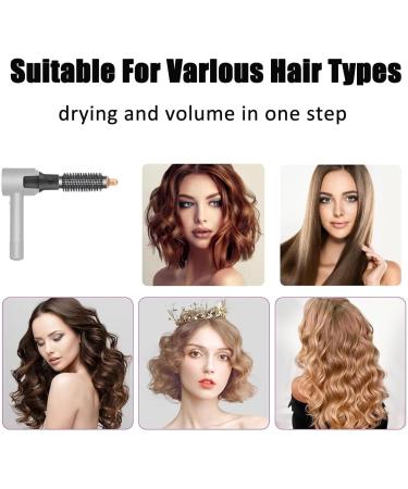 Round Volume Brush and Adapter For Dyson Supersonic HD15 HD01 HD02 HD03 HD04 HD08 Hair Dryer Attachment Hair Tool - Buy Online on GoSupps.com