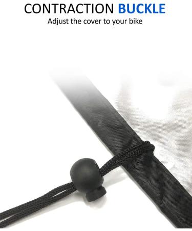 DEERGAZE Exercise Bike Cover for Indoor and Outdoor. Stationary or Peloton Spin Bicycle Waterproof Cover for Home - Buy Online on GoSupps.com