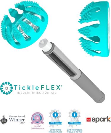 TickleFlex Insulin Injection Aid - Easy and Accurate Insulin Delivery - Buy Online on GoSupps.com