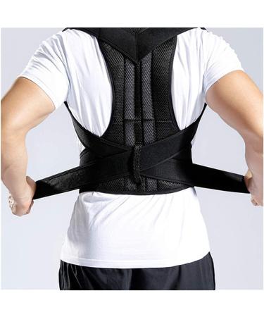 Adjustable Back Waist Position Posture Corrector Back Support Shoulder Lumbar Brace Back Belt Vest Corrector Unisex (Size : X-Large) Feito na China Full moon lofty ambition - Buy Online on GoSupps.com