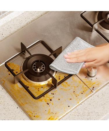 2024 New Multipurpose Wire Dishwashing Rags Premium Metal Wire Dishwashing Cloth Scrubs Cleans Scrubbing Wire Dishwashing Rags Non-Scratch Wire Dishcloth for Dishes Sinks (5) (Silver 10) - Buy Online on GoSupps.com