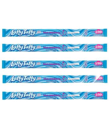 Laffy Taffy American Candy Laffy Taffy Pack of 5 Raspberry Blue Bags