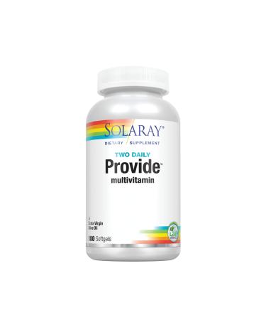 Solaray Provide Multivitamin | Two Daily | 180 CT 180 Count (Pack of 1)