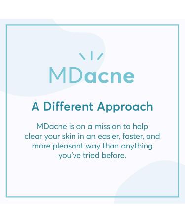 MDacne Salicylic Acid 2.0% Acne Treatment Cream - Exfoliant for Unclogging Pores Preventing Blemishes Blackheads & Wrinkles - Ideal for Sensitive Skin - Buy Online on GoSupps.com