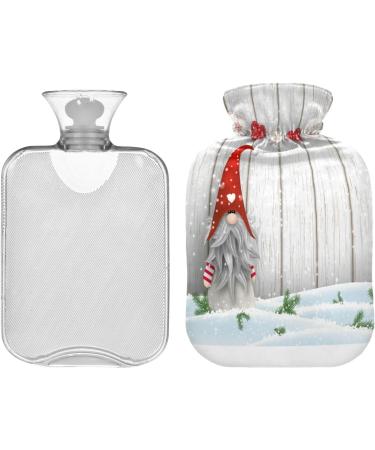 Dwarf Christmas Hot Water Bottle - 2L Warm & Cold Compress for Pain Relief & Bed Warmer - Buy Online on GoSupps.com