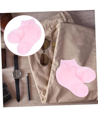 FRCOLOR 1 Pair Protective Socks Gel Heel Socks Lotion Infused Socks Ventilate Heel Socks Aloe Socks Spa Socks Moisturizing Feet Sock Silicone Socks Night Protective Shoes Sebs Miss Crusty - Buy Online on GoSupps.com