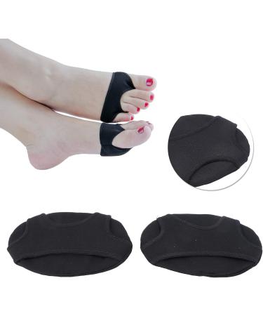 Elastic Forefoot Shoe Inserts - Split Toe Cushion Sleeves | Sweat-Absorbent Skin-Friendly Metatarsal Pads - Buy Online on GoSupps.com