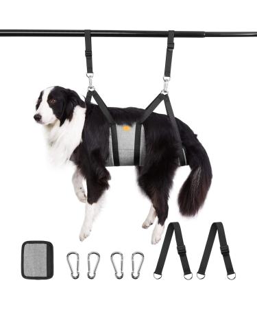 Ownpet's dog care hammock hammocks with 4 hooks for bathrooms for bathing and nail trimming m width: 3.5 cm - length: 57 cm - leg distance: 21 cm