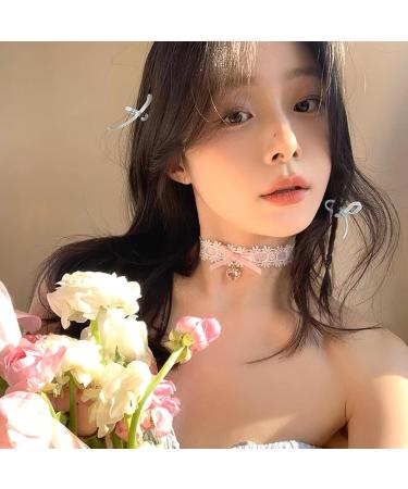 Oralgos Cute Adjustable Heart Collarbone Chain Necklace - Stylish Rose Gold Loop Design for Daily Wear - Buy Online on GoSupps.com